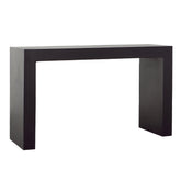Onofre Black Finish Outdoor Console Table